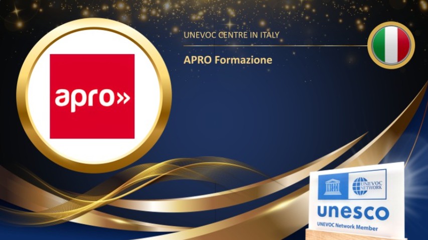 APRO Formazione Awarded Prestigious UNESCO-UNEVOC International Designation 