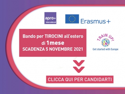 Erasmus+: New opportunity for Piedmont students (applications due by 05/11/2021)